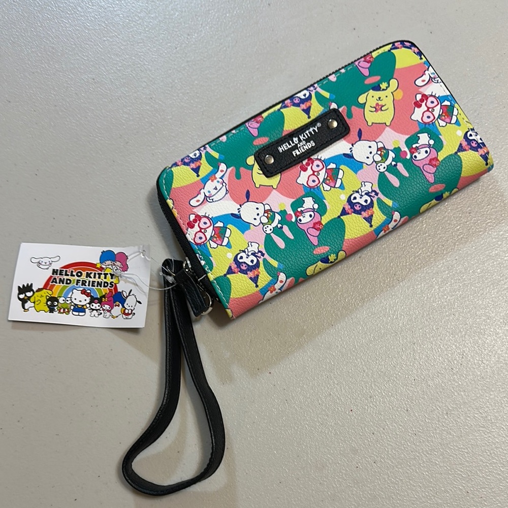 NWT Hello Kitty & Friends Colorful Wallet
